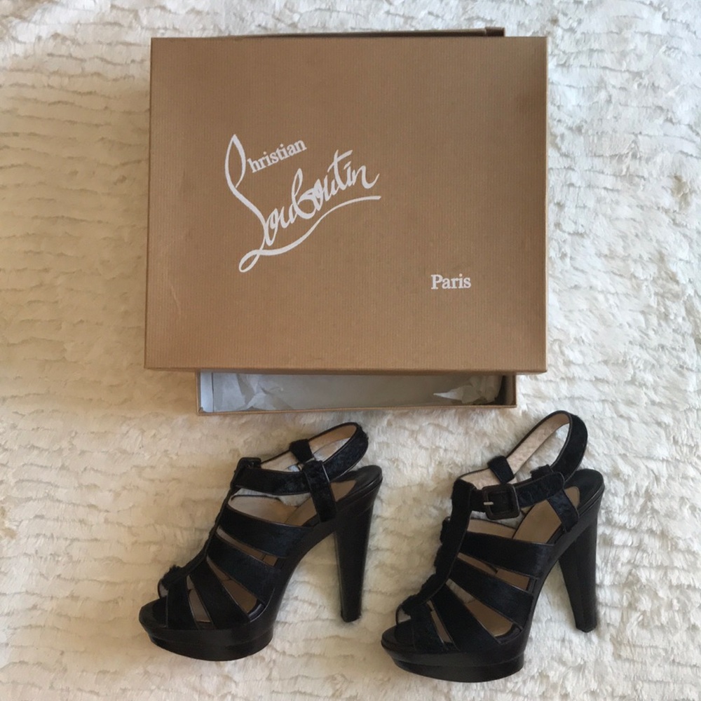 Christian Louboutin platform sandals
